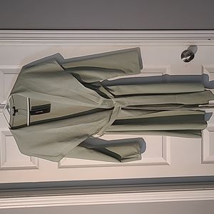 Shinestar belted jacket/overtop size lg